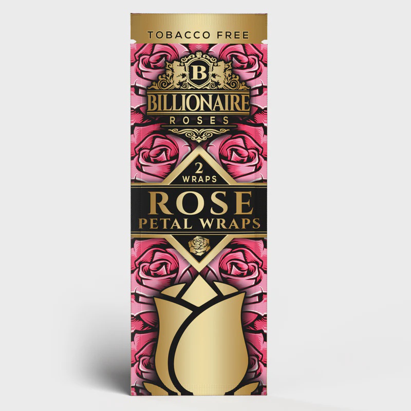 Billionaire roses rose petal wraps